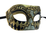 Mens Venetian Style Eye Mask