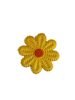 Mittlere Gänseblümchen-Satin-Applikation