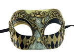 Mens Venetian Style Eye Mask