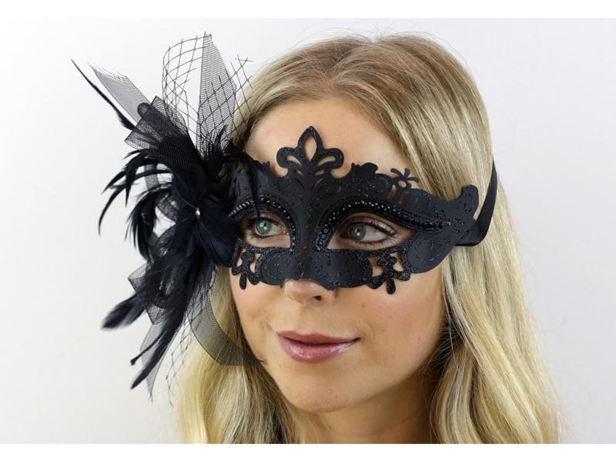 Flower Feather Mask | A Chorus Line