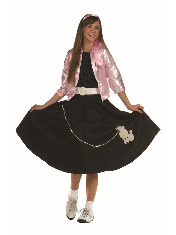 Black Poodle Skirt (Adult)