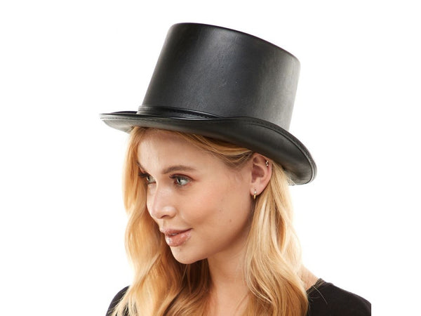 Leatherlike Top Hat