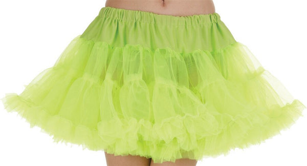 Neon Green Pettiskirt (Adult)