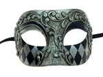 Mens Venetian Style Eye Mask