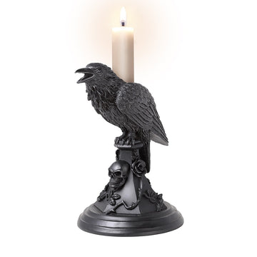 Poe's Raven Candlestick