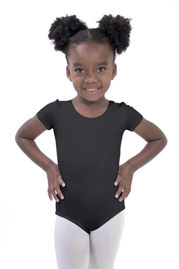 Short Sleeved Lined Leotard (Child)