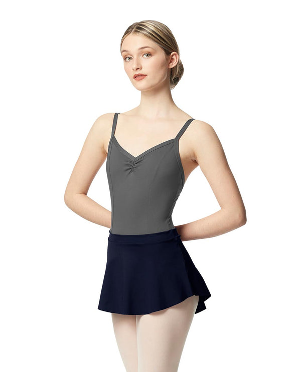 Ksenia Fabric Pull-On Skirt by Lulli LUB294 (Nile Blue)