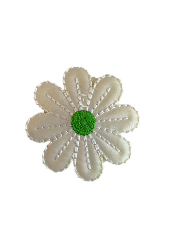 Large Daisy Satin Applique