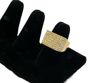 Anillo de oro brillante (hombres)
