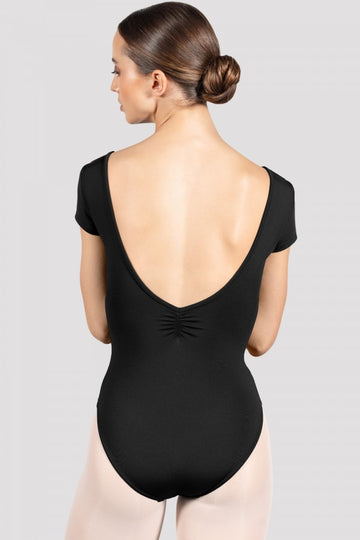 Gathered Cap Sleeve Leotard by Bloch (Adult)