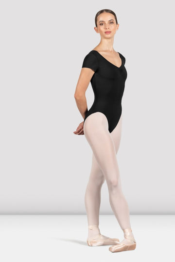 Gathered Cap Sleeve Leotard by Bloch (Adult)