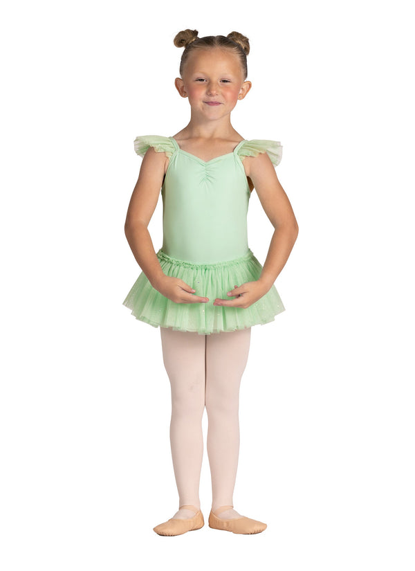Penelope Flutter Sleeve Dress (Mist Green) | A Chorus Line Penelope Flutter Sleeve Dress (Mist Green) | A Chorus Line