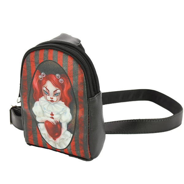Smiley Clown Girl Fanny Pack