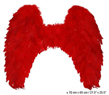Large Feather Wings (Red)