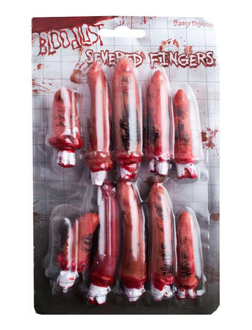 Severed Fingers (10 pack)