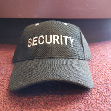 Security Baseball Cap (Mesh)