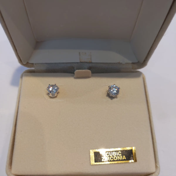 Custom Cubic Zirconia Earrings