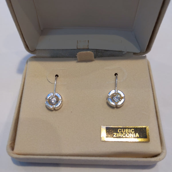 Custom Cubic Zirconia Earrings