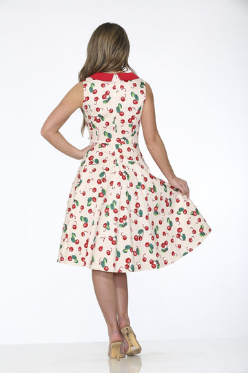 Cherry Swing Dress