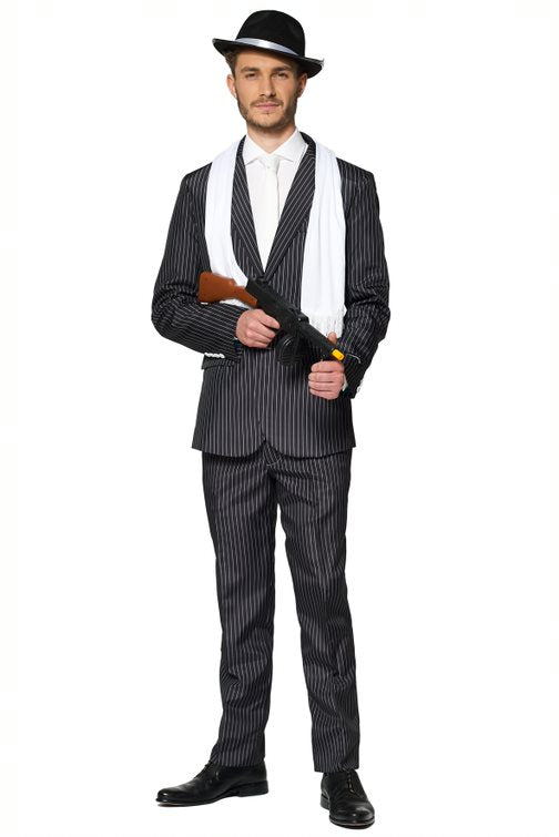 Gangster Pinstripe Suit (Men)
