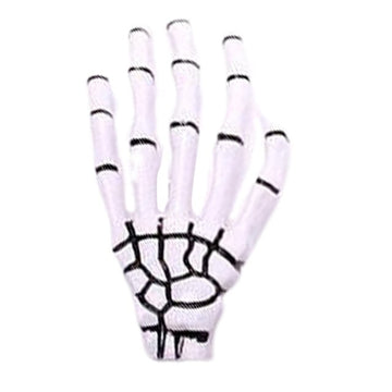 Skeleton Hands Clip Pair
