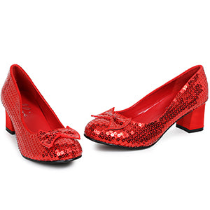 Dorothy Sequin Heeled Pump (Adult)