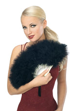 Marabou Feather Fan