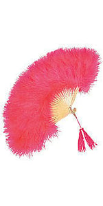 Marabou Feather Fan