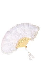 Marabou Feather Fan