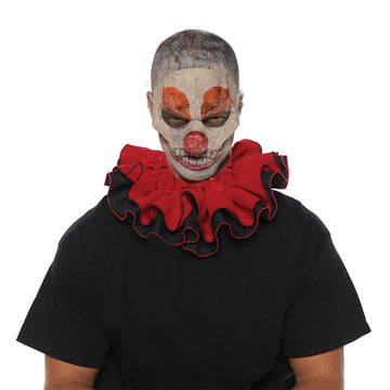 Collar de payaso (negro/rojo)