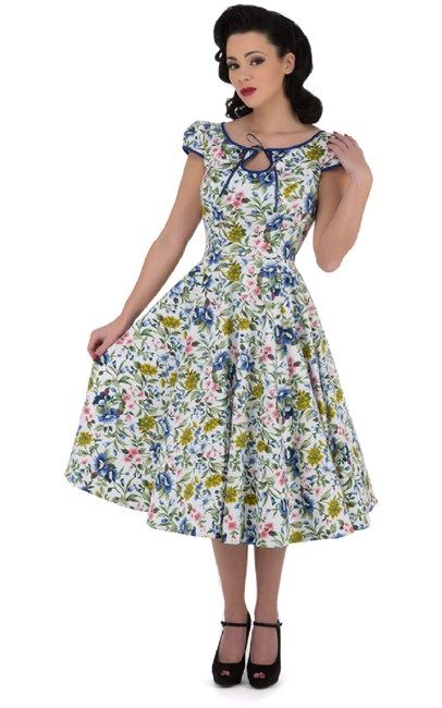 Molly 1950’s Style Retro Swing Dress
