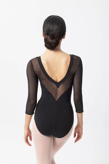 Mesh 3/4 Sleeve Leotard (Child)