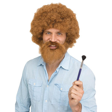 Groovin' Guy Wig & Beard