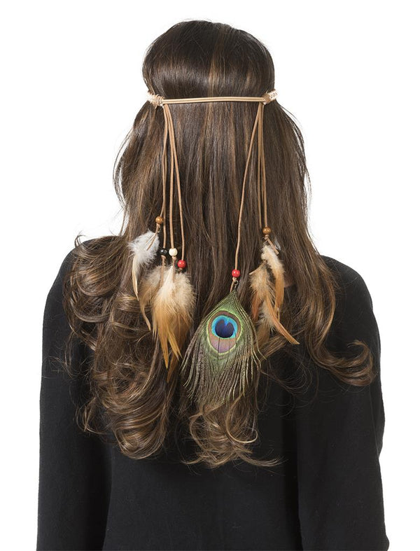 Headband with Feathers