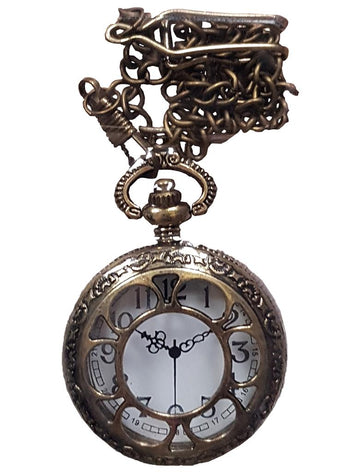 Antiqued Style Gold Pocket Watch