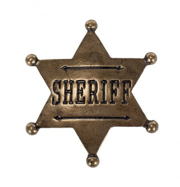Sheriff Star Badge