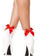 Ankle Sock with Ruffle and Bow
