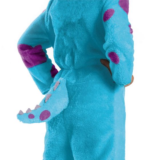 monsters inc onesie sully Dispguise Monsters U Sulley Classic Toddler Halloween Costume, Blue, M
