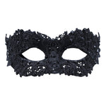 Schwarze venezianische Maske
