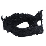 Schwarze venezianische Maske