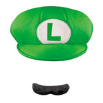 Luigi Hat & Mustache Kit