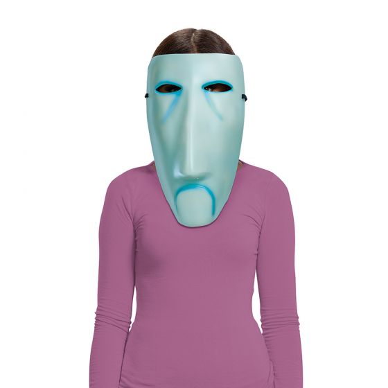 Máscara de personaje de choque (adulto)