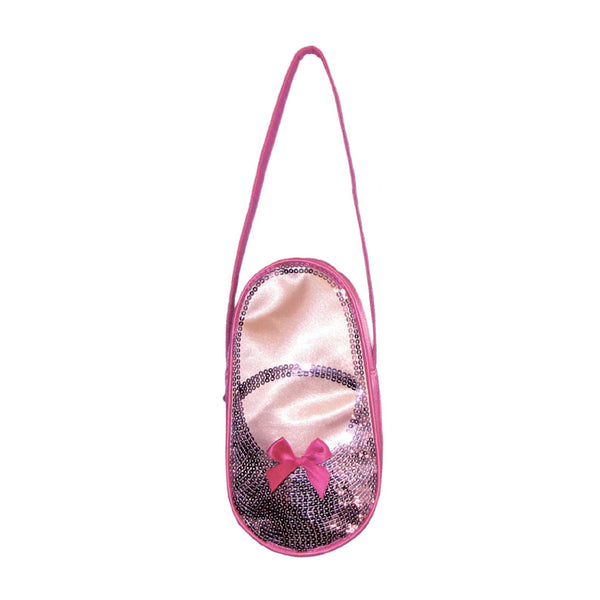 Tote - Satin Sequins Ballet Shoe