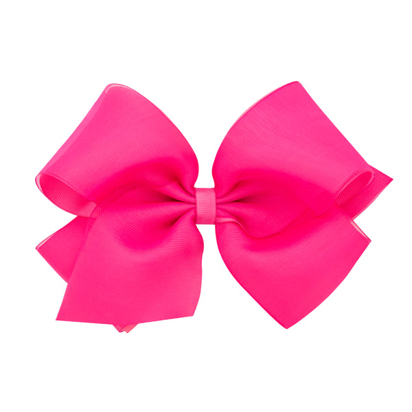 Organza Overlay Bow X-Large