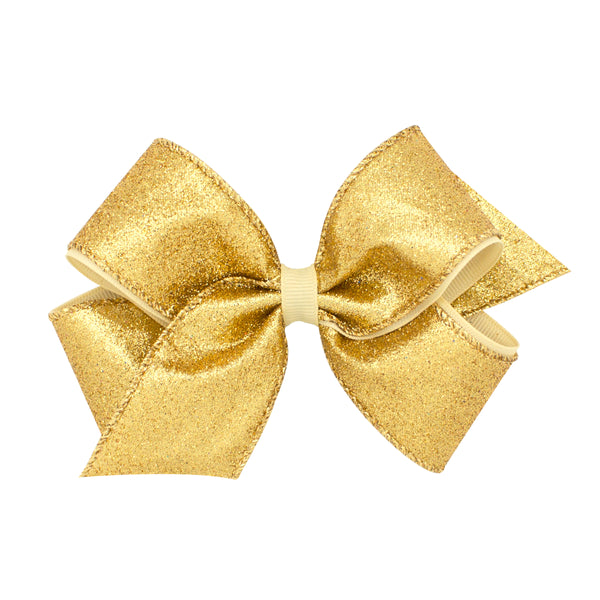 Party Glitter Overlay Bow - Medium