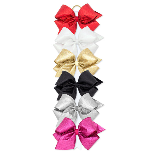 Party Glitter Overlay Bow X-Large