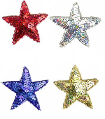 Sequin Star Applique - Small