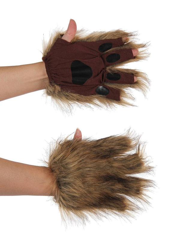 Squirrel Brown Fingerless Paws