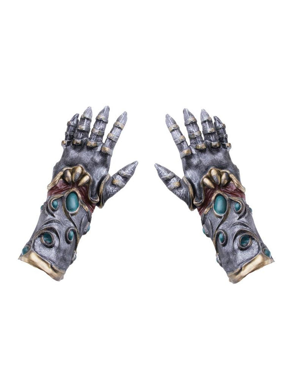 Latex Armor Fantasy Gloves