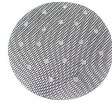 Sheer Mesh Bun Cover w/Rhinestone